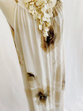Load image into Gallery viewer, Italian Line Silk Cream Print Tank Dress
