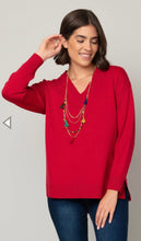 Load image into Gallery viewer, Heart of Pine V-Neck Sweater
