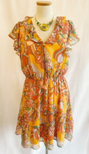 Load image into Gallery viewer, Chiffon A-Line Ruffle Dress

