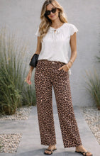 Load image into Gallery viewer, PA-Wide Leg Frayed Flare Jeans
