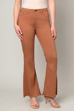 Load image into Gallery viewer, Frayed Flare Denim Jeans
