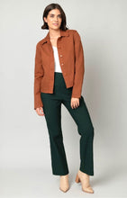 Load image into Gallery viewer, Scallop Detail Denim Jacket
