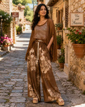 Load image into Gallery viewer, UM Top-Brown Poncho Style Top
